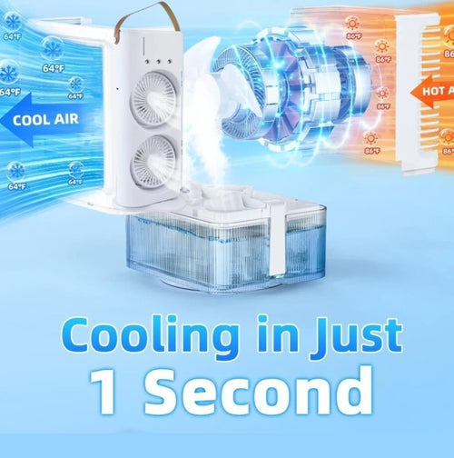 Double - ended spray fan