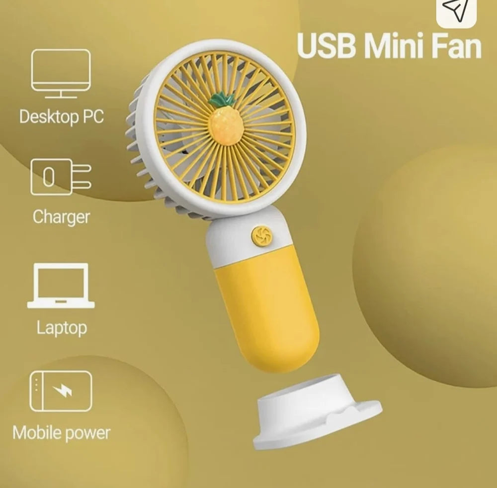 Mini Portable Rechargeable Fan