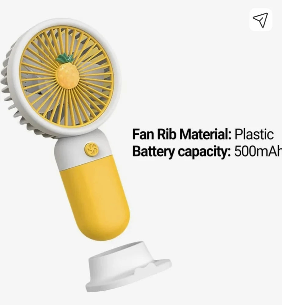 Mini Portable Rechargeable Fan